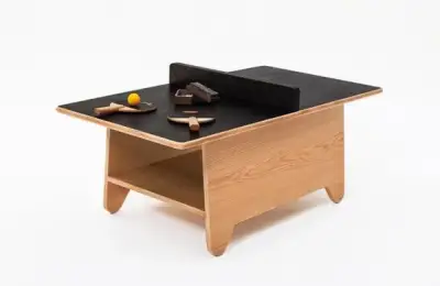 Living Ideas: The Ping Pong Table and Coffee Table 2-in-1