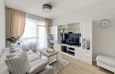 Classic and Elegant Style for a Young Family's Apartment