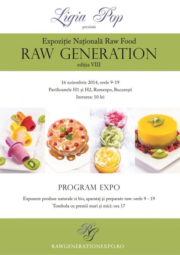 Raw Generation Expo Edition VIII, November 16th at Romexpo