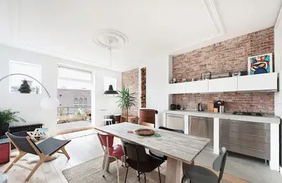 Modern Renovation of an Apartment with Vintage Elements