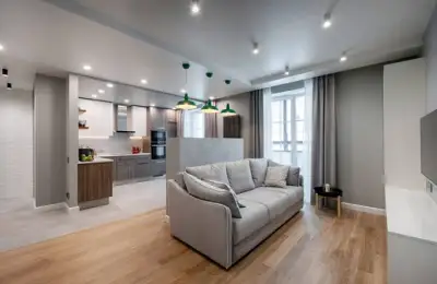 Contemporary Style in a Two-Bedroom Apartment Design