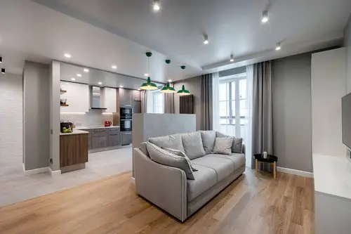 Stil contemporan in amenajarea unui apartament de 2 camere