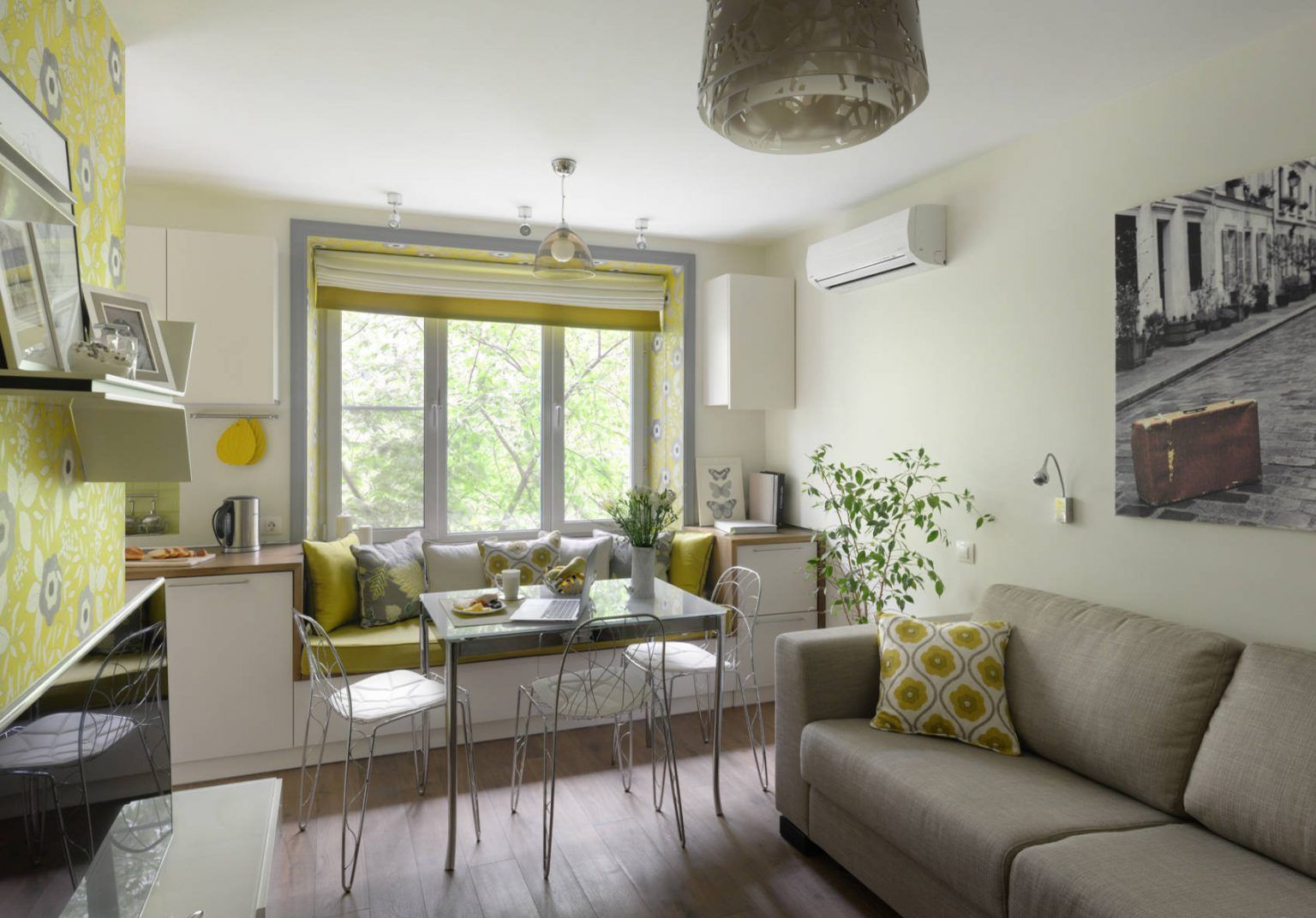 A 23 sq m Studio Apartment Impresses with its Original Decor