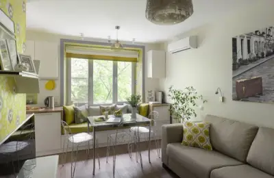 A 23 sq m Studio Apartment Impresses with its Original Decor