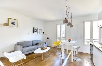 Studio Apartment in Paris: A Functional, Playful, Minimalist Space in 30 Square Meters