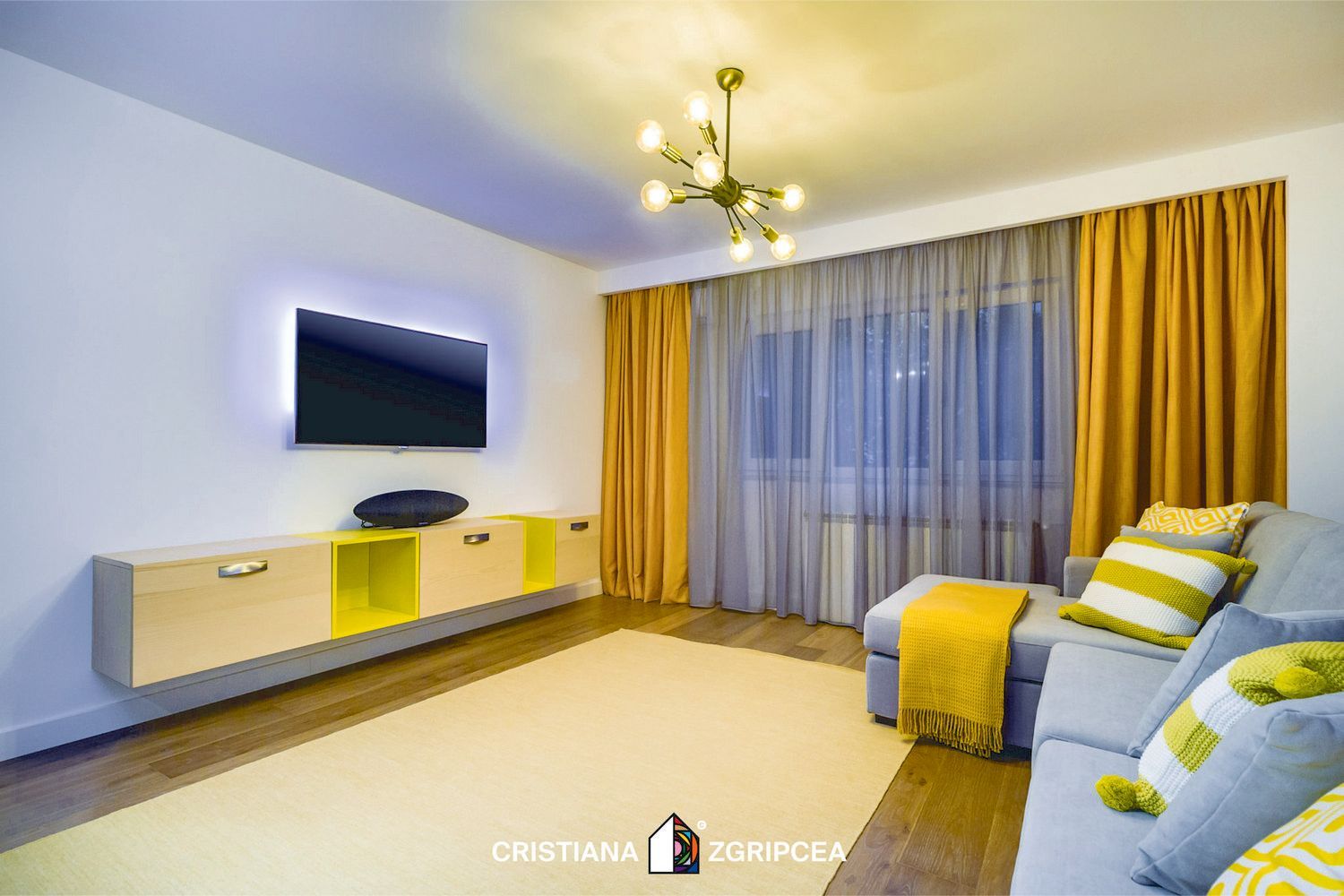 Inainte si dupa  transformarea remarcabila a unui apartament din Bucuresti