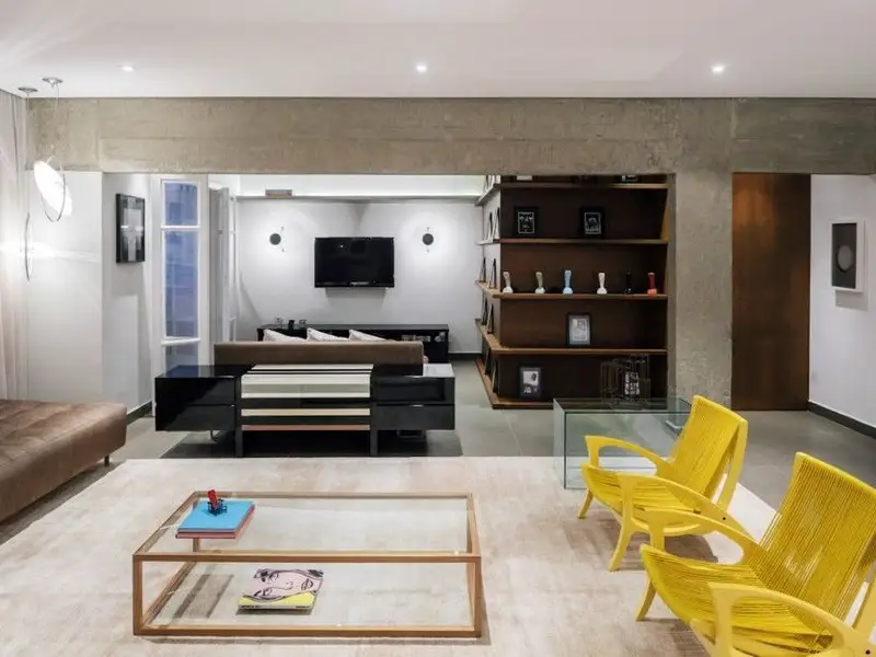 Culoare si stil intr-un apartament din Sao Paulo, Brazilia