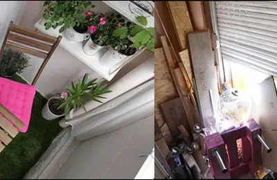 Total Renovation of a Small Balcony