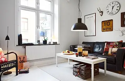 Bohemian Apartment with Industrial Accents