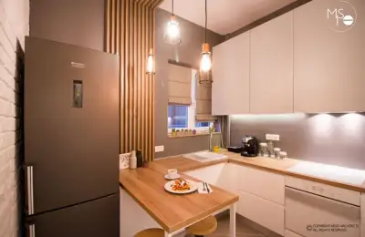 Original and Functional Design in a Two-Bedroom Interwar Apartment