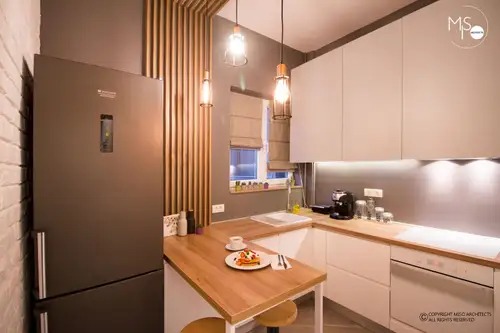 Design original si functional intr-un apartament interbelic de 2 camere