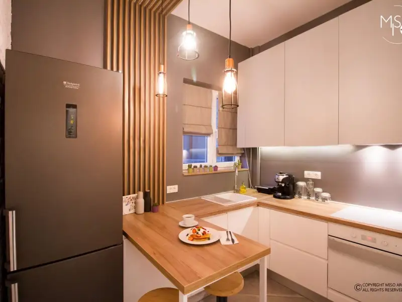 Design original si functional intr-un apartament interbelic de 2 camere