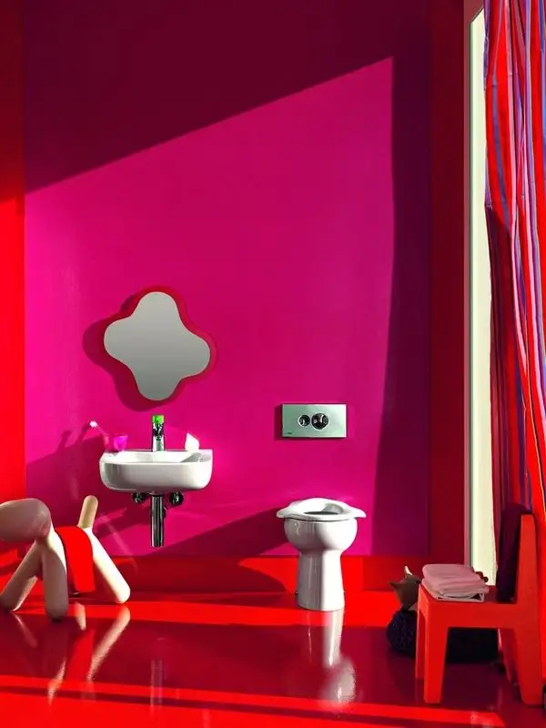Colorful Bathroom Models for Children