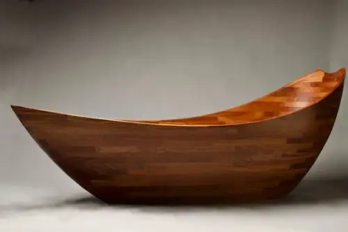 Mobila si obiecte sanitare senzationale sculptate in lemn