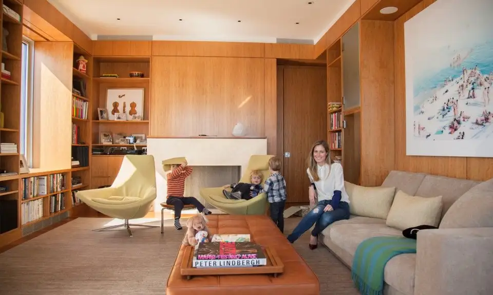 Creative Apartment Design Using Simple Wood Accents