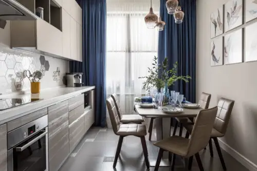 Eleganta simplitatii in amenajarea unui apartament de trei camere