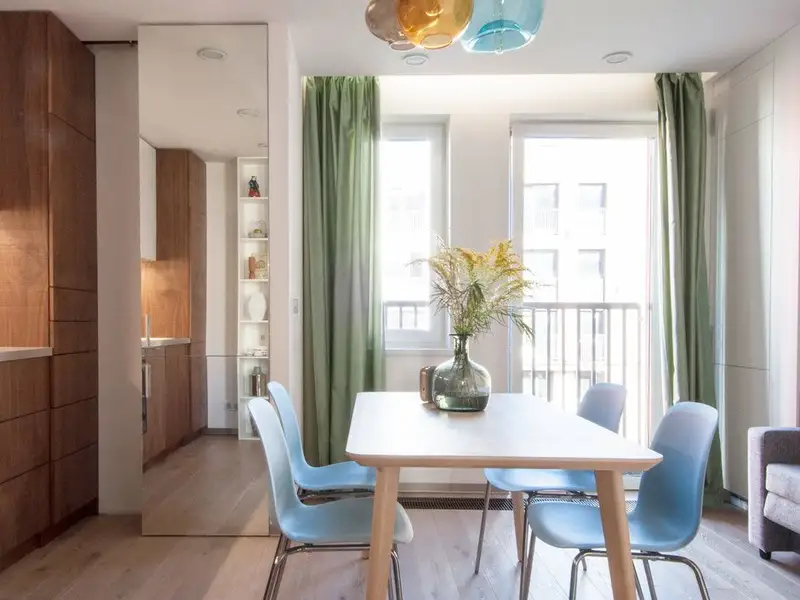 Culorile naturii in amenajarea unui apartament de 2 camere