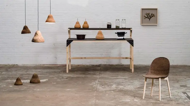 Ecological Furniture from Algae and Paper