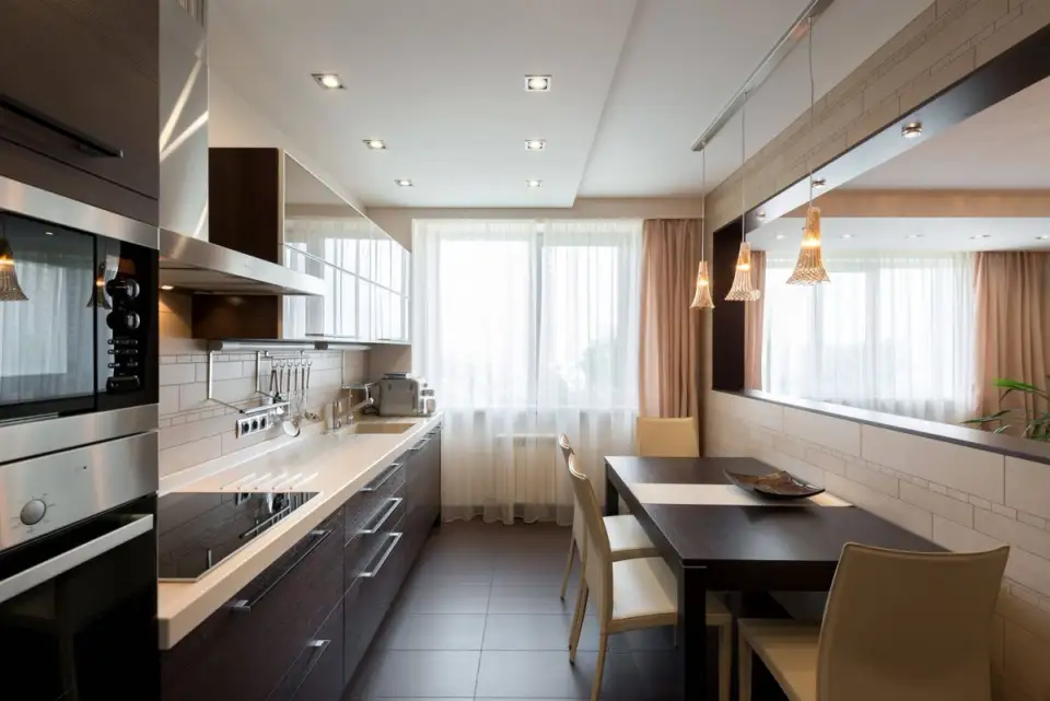 Spatiu elegant conturat intr-un apartament de 3 camere