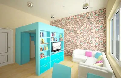 Small Apartment Design Ideas with One Piece of Furniture