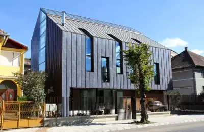 The Minimalist Gothic House in Sibiu