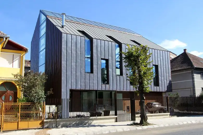 The Minimalist Gothic House in Sibiu