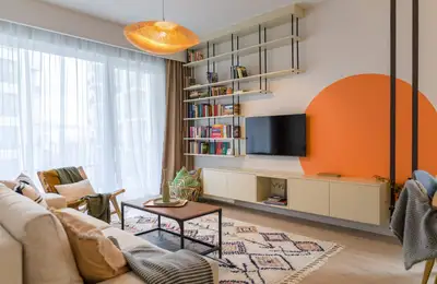 Japanese Influences in a 68 sq m Apartment in Cluj
