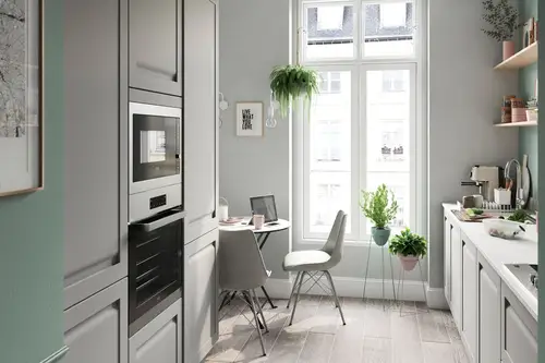 Modele de bucatarii realizate cu mobilier modular