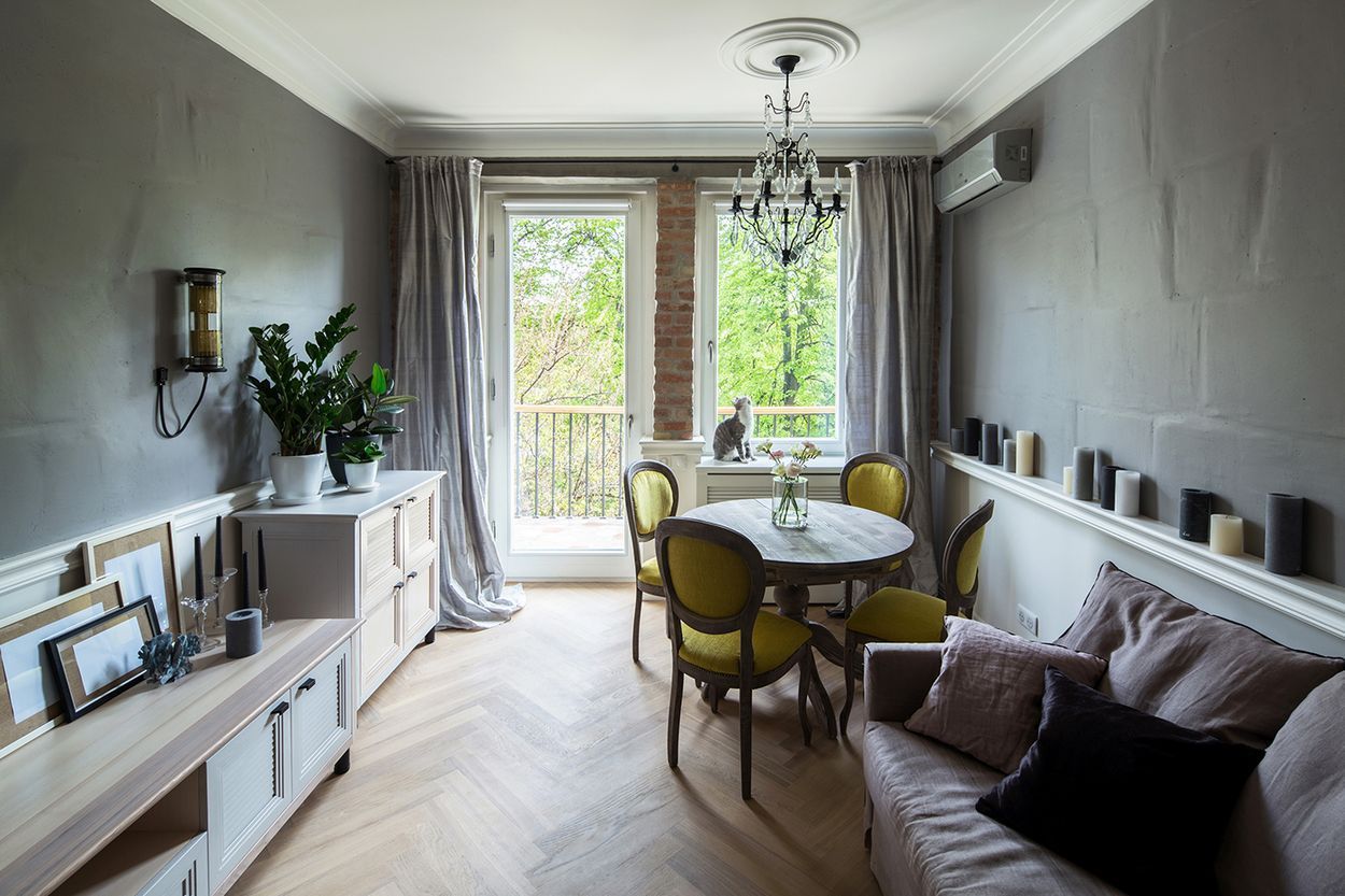 63 sq m Apartment with an Original Style