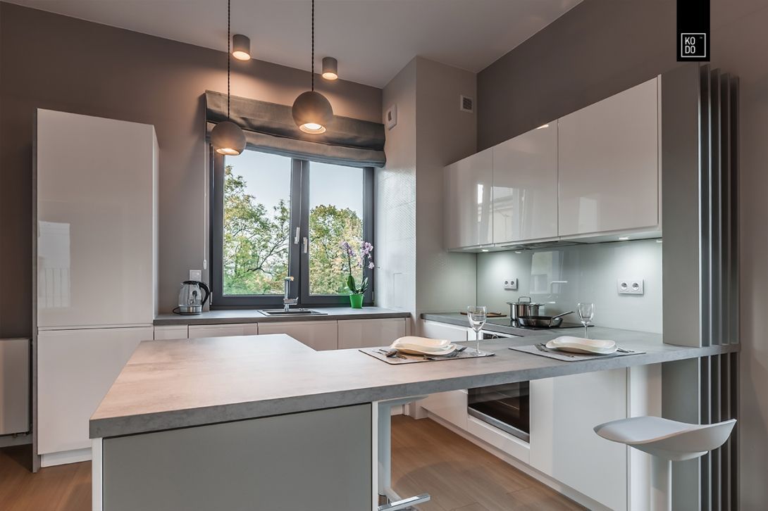 A Minimalist Small Space Design in a Two-Bedroom Apartment
