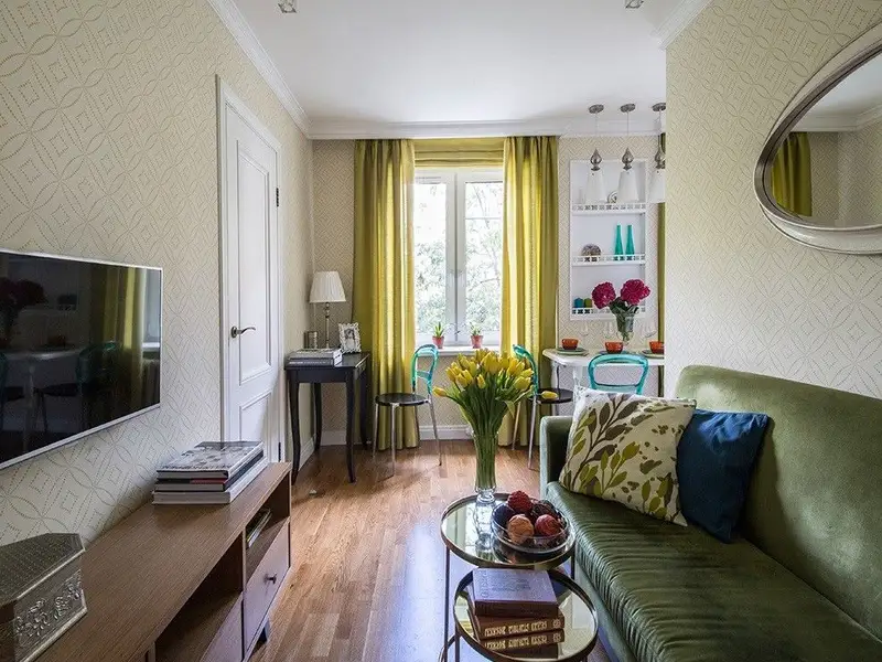Un apartament de 2 camere transformat pentru a spori confortul familiei