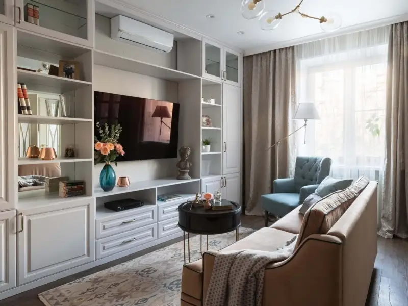 Apartament de patru camere amenajat modern pentru o familie cu 2 copii