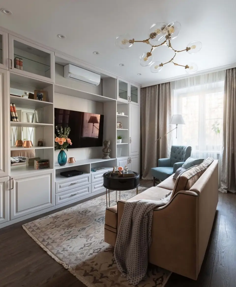 Modern Four-Bedroom Apartment Suitable for a Family of Four