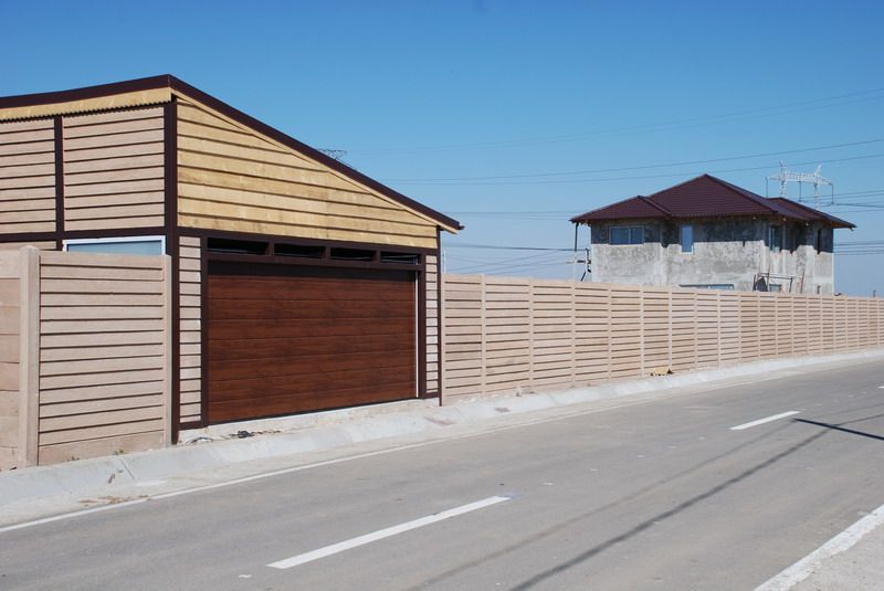 Exterior Construction Using Prefabricated Elements