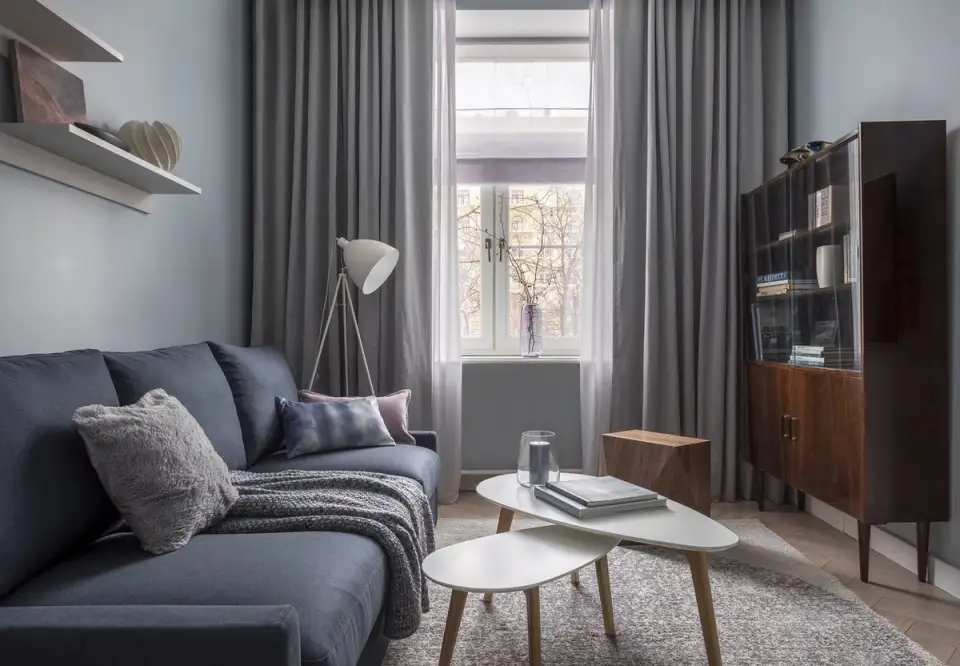 Retro Note in a 53 sq m Apartment