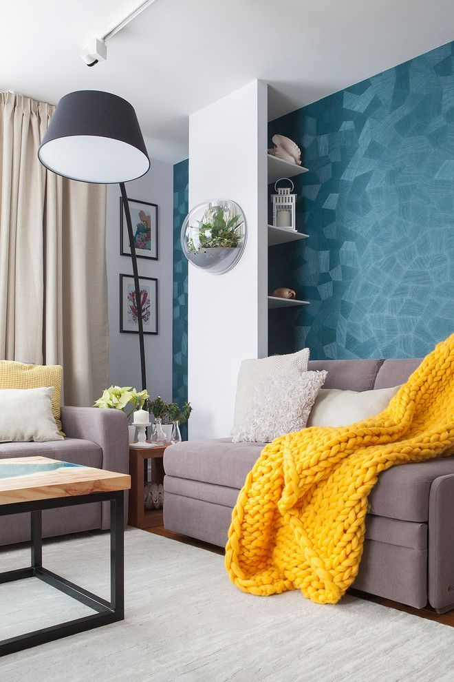 Inspiratie pentru livingul tau  20 de idei pentru a integra turcoazul in propria amenajare