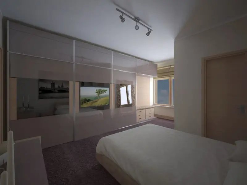 Apartament in Bucuresti: Reamenajarea unui dormitor