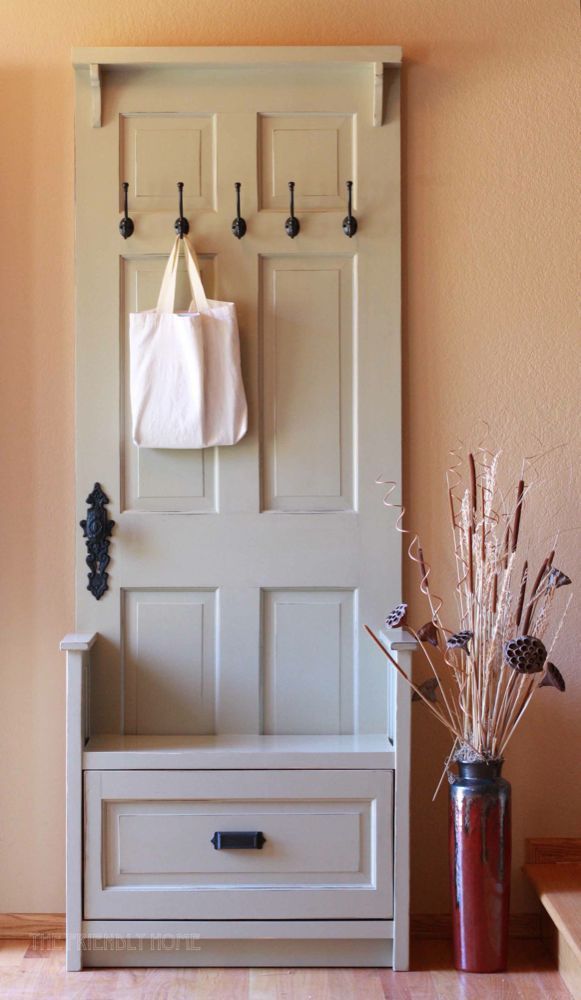 Old Doors Transformed into New Furniture Pieces