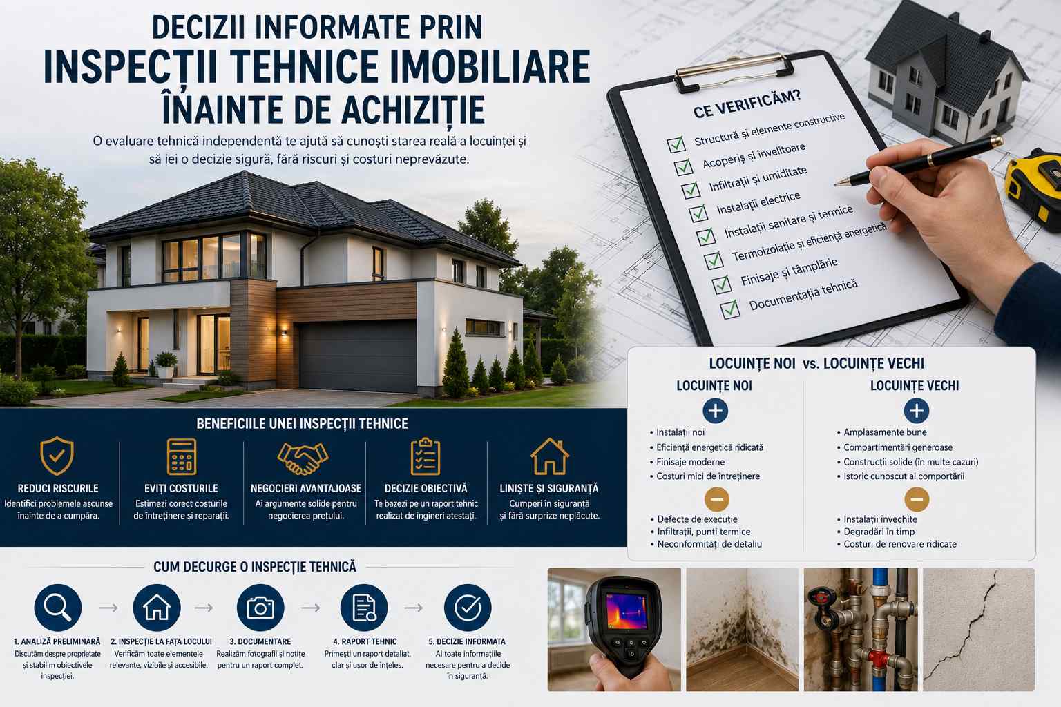 Home Planning: decizii informate prin inspecții tehnice imobiliare înainte de achiziție