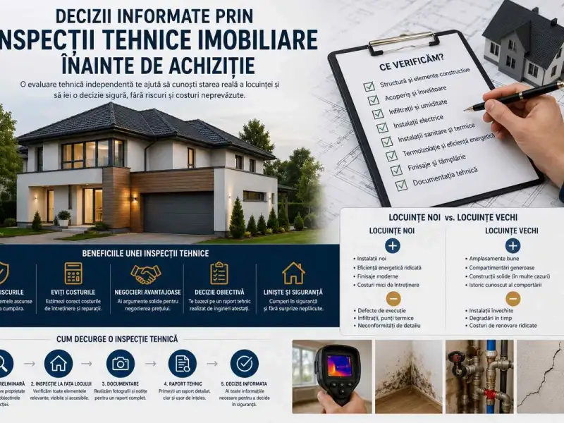 Home Planning: decizii informate prin inspecții tehnice imobiliare înainte de achiziție
