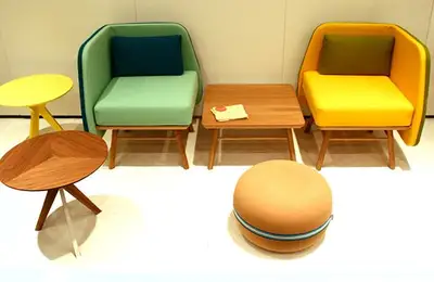 Colorful Furniture Pieces