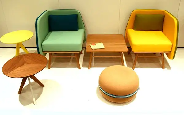 Colorful Furniture Pieces