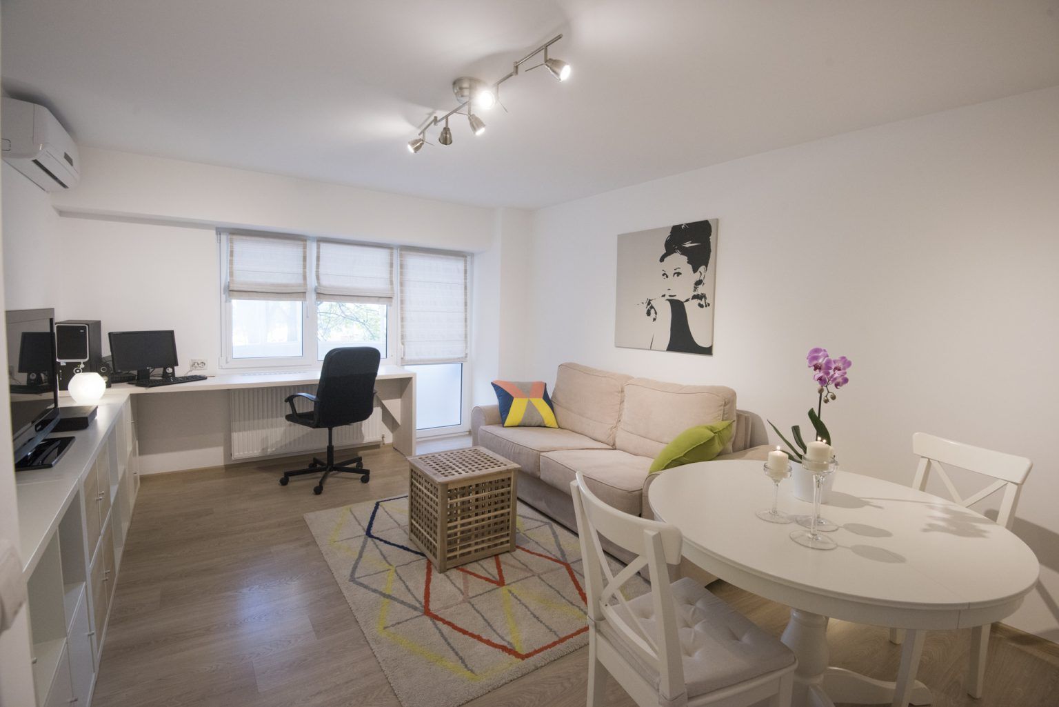 When a 37 sq m Space Becomes Home: Studio Apartment Design in Bucharest