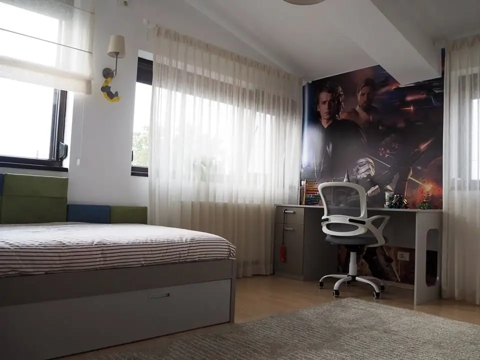 Children's Room with Star Wars Theme in a Bucharest Apartment