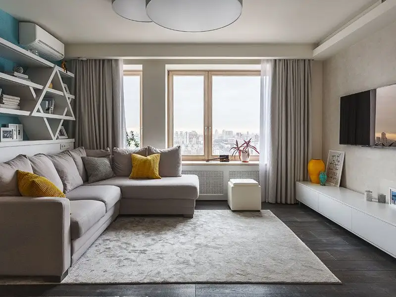 De la 3 la 4 camere design functional intr-un apartament pentru o familie cu 2 copii