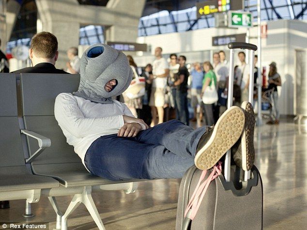 Introducing: Ostrich Pillow for Sleeping Anywhere