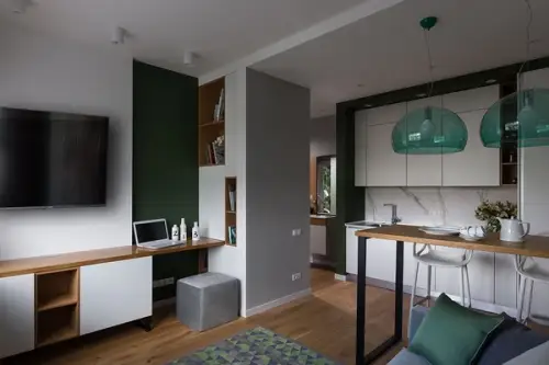 Apartament de 2 camere amenajat in 35 metri patrati
