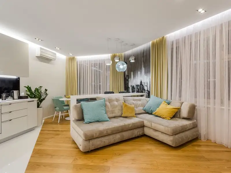 Amenajare atipica intr-un apartament de 2 camere