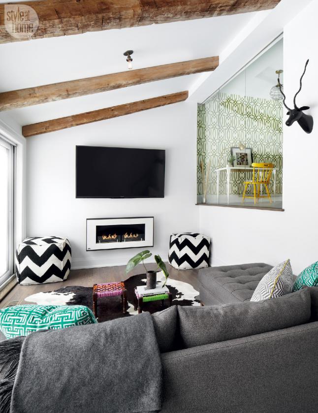 Reamenajarea unei case: un decor modern, intre rustic si rafinat