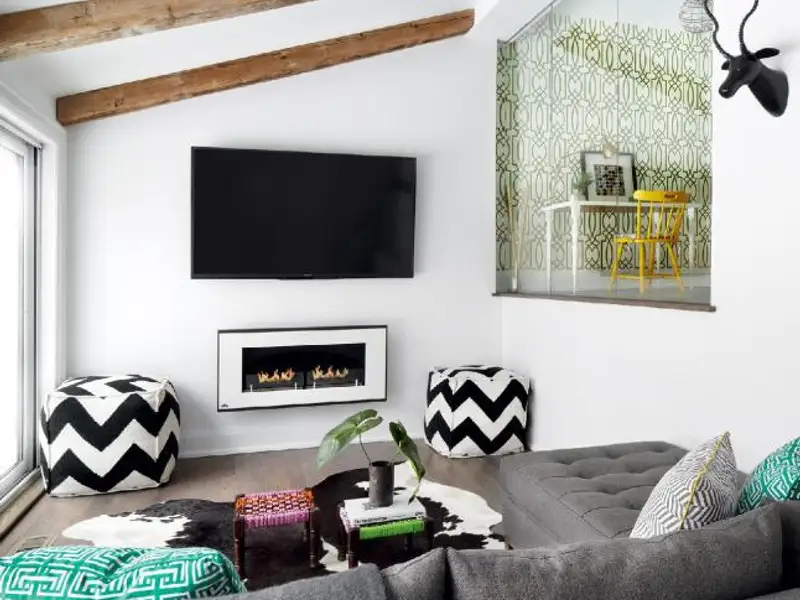 Reamenajarea unei case: un decor modern, intre rustic si rafinat